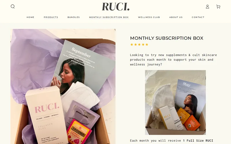 The original page: a box photo, a title and a long description, with no price and no Add to cart button on the first screen